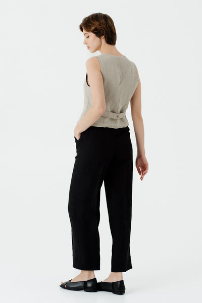 Classic Vest, Natural Linen#color_natural-linen